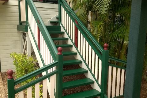 External L Shaped Staircase
